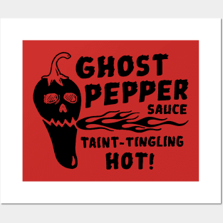 ghost pepper sauce Posters and Art
